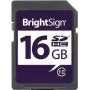BrightSign 16 GB SDHC 10. klases atmiņas karte MLC 10. klase (SDHC-16C10-1)