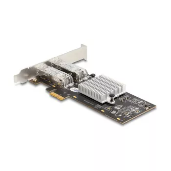 DeLOCK 88336 PCI Express x1 tīkla karte, 2 x SFP Gigabit LAN