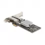 DeLOCK 88336 PCI Express x1 tīkla karte, 2 x SFP Gigabit LAN