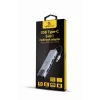 Klēpjdatora dokstacija Gembird A-CM-COMBO5-04 — USB 3.2 Gen 1 Type-C, 5 Gbit/s, PD 87 W, HDMI, Ethernet, USB-A