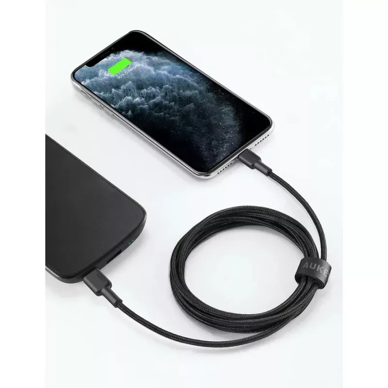 AUKEY CB-CL03 2 m Melns