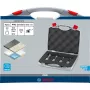 Bosch HSS Twist Drill Bits Cobalt Sets, frēze, cieta keramika, flīzes, 1.2 cm, Bosch, sudraba, 4 gab.