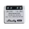 Viedais slēdzis Shelly PM Mini Gen3 1P Bezvadu 110-240V