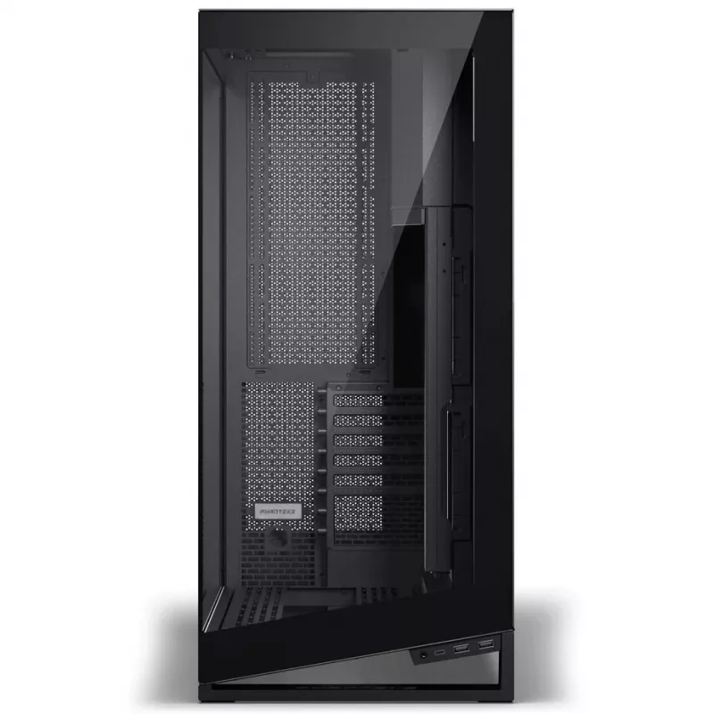 PHANTEKS NV-Series NV9 MK2 PC-Enclosure, EATX, DRGB, Tempered Glass - Melns & M25 Gen2 PWM D-RGB Fan 3er-Pack - Reverse Blade, 140mm, Melns + DRG