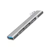 LogiLink USB 3.2 Gen1 centrmezgls 4 portu USB-A 1x USB3.0 AF 3x USB2.0 AF UA0436