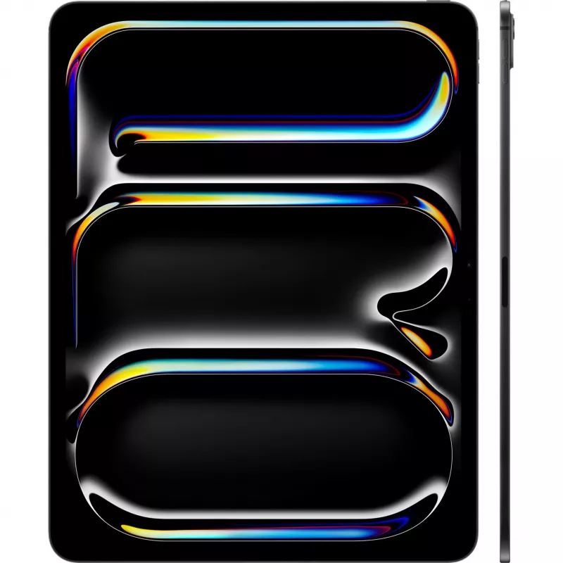 APPLE 33cm 13 collu iPad Pro Wi-Fi 1TB ar standarta stiklu Space Black [Enerģijas klase G] (MDYN4TY/A)