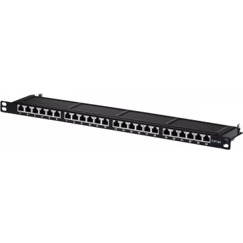 Ielāpu panelis Helos 134334 0,5U Gigabit Ethernet pelēks
