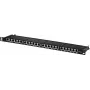 Ielāpu panelis Helos 134334 0,5U Gigabit Ethernet pelēks
