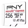 MikroSDXC atmiņas karte PNY microSD Express 256 GB UHS‑I lasīšana 890 MB/s rakstīšana 750 MB/s U3 V30