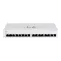 Slēdzis, Cisco CBS110 Nepārvaldāms L2 Gigabit Ethernet 16x RJ-45 (10/100/1000), 1U, 32 Gbps