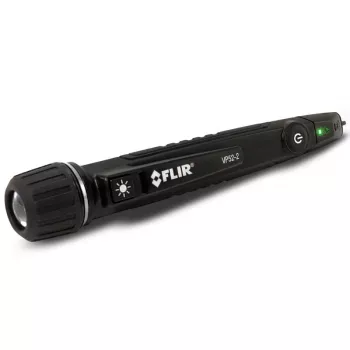 FLIR VP52-2 bezkontakta sprieguma testeris CAT IV 1000 V LED, vibrācija, akustisks Kabatas Melns