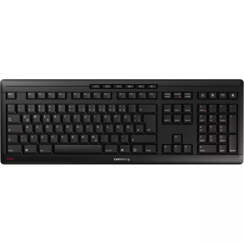 Bezvadu tastatūra CHERRY Stream Wireless JK-8550DE-2 Melna