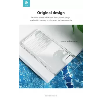 Viedtālruņa maciņš Devia Ocean2 sērija iPhone 11 Pro Max, caurspīdīgs, aizsargājošs caurspīdīgs vāciņš
