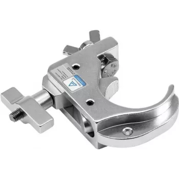 Theater Hook EUROLITE TH50-75 Silver – regulējama skatuves apgaismojuma skava TH50-75, sudrabota apdare
