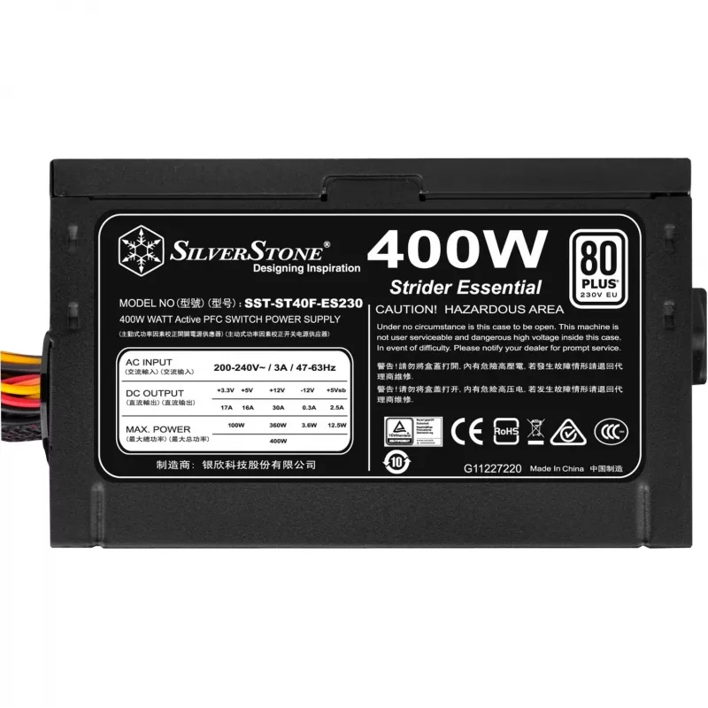 Barošanas bloks Silverstone ST40F-ES230 400 W