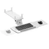 Tastatūras turētājs MACLEAN MC-156 W — regulējams zemgalda paliktnis, maks. slodze 5 kg