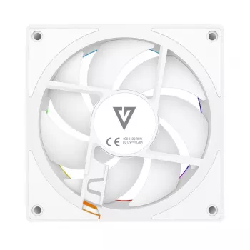 Korpusa ventilators MODECOM VOLCANO LOOP 120 ARGB Reverse Fan balts 120 mm, PWM, 400–1400 RPM