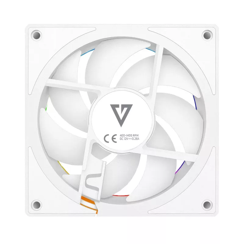 Korpusa ventilators MODECOM VOLCANO LOOP 120 ARGB Reverse Fan balts 120 mm, PWM, 400–1400 RPM
