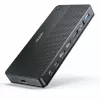 Dokstacija UNITEK D1103A01 USB4 vadu melna 100W strāvas padeve