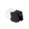 LogiLink NK4066 Keystone Module plakans Melns balta RJ-45