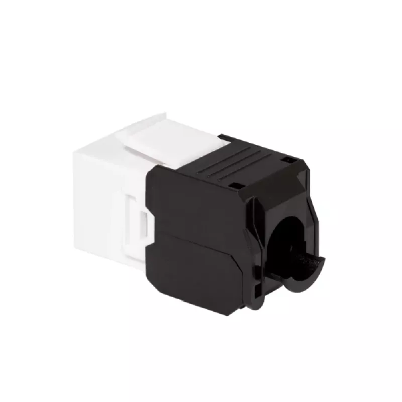 LogiLink NK4066 Keystone Module plakans Melns balta RJ-45