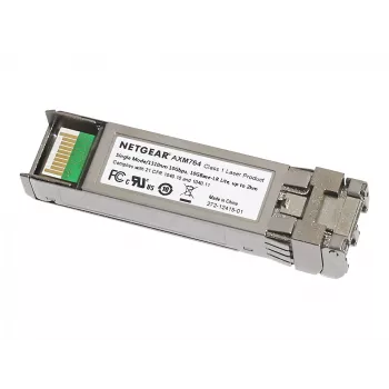 SFP+ optiskais raiduztvērējs Netgear 10GBASE-LR Lite — 10 Gbit/s, SFP+ interfeiss, vienmoda