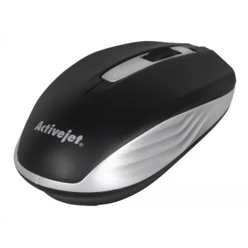 Bezvadu pele ActiveJet AMY-313, RF nano uztvērējs, optiskā 1200 DPI, abpusēja, 3 pogas, AA baterija