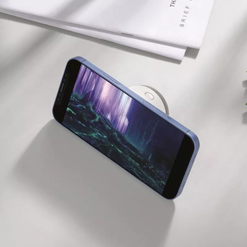 Monopārnēsājams skaļrunis MILI Ultron 461891 — 3 W RMS, bezvadu, iebūvēts 420 mAh akumulators, balts