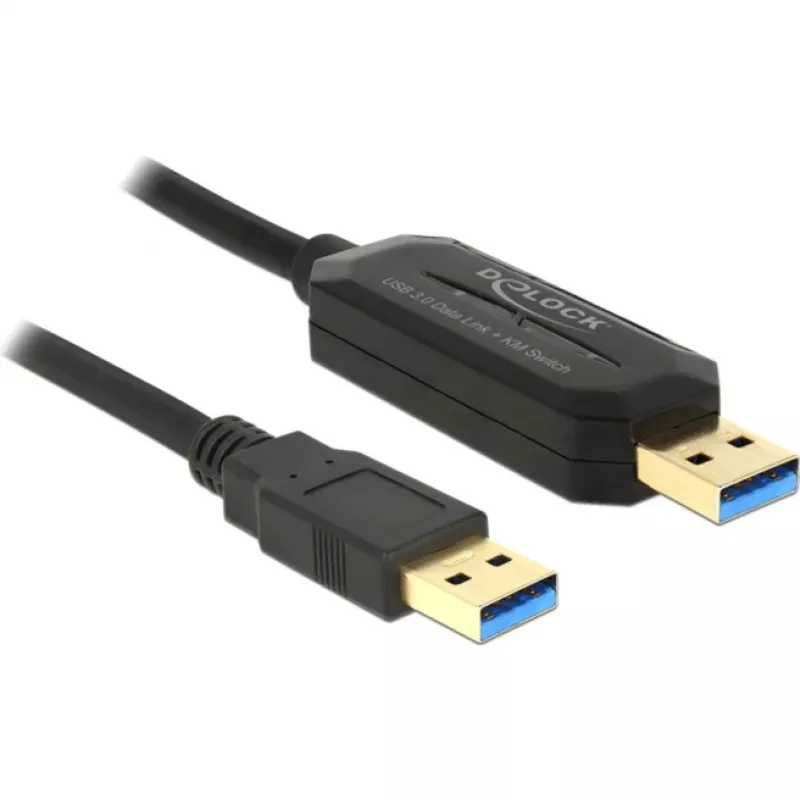 USB kabelis DeLOCK 1,5 m USB 3.0-A — USB 3.0-A