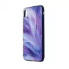 Telefonu maciņš Tellur Cover Glass Print iPhone XS Max — apdrukāts stikla aizmugures aizsargmaciņš