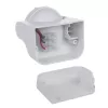 Kustības sensors MACLEAN MCE358 W — klātbūtnes PIR sensors, balts