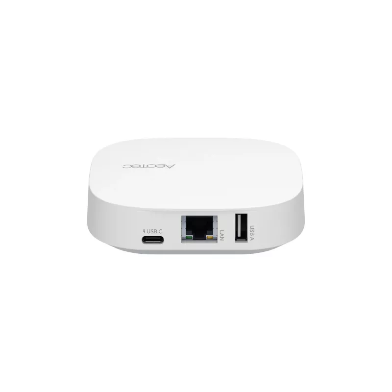 AEOTEC Smart Home Hub 2 — darbojas kā SmartThings centrmezgls, ES, Z-Wave, Zigbee 3.0, WiFi | GP-AEOHUBV4EU | Balts