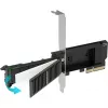 ICY DOCK MB305M4P-B Noņemams M.2 NVMe SSD uz PCIe 4.0 x4 adaptera karte