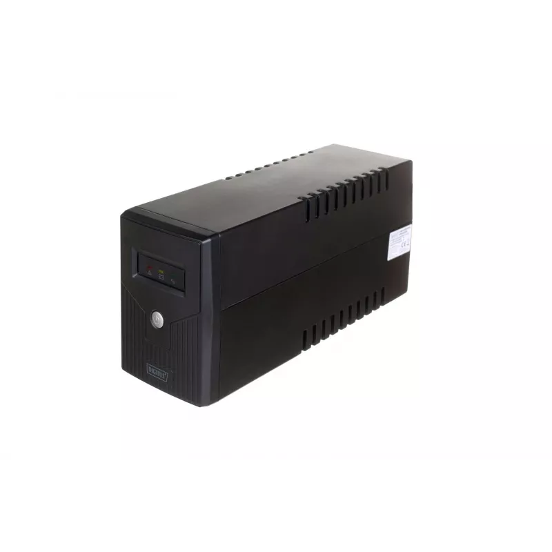 Digitus DN-170064 nepārtrauktās barošanas avots (UPS) Line-Interactive 0.8 kVA 480 W 2 AC kontaktligzdas