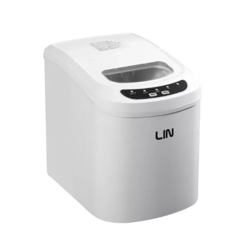 Pārnēsājams ledus kubiņu veidotājs LIN ICE PRO-W12 balts