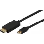 Microconnect MDPHDMI5B video kabeļa adapteris 5 m Mini DisplayPort HDMI A tips (standarta) Melns