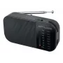 Pārnēsājams radio Muse M-025 R — MW/FM, melns, ar bateriju darbināms, kompakts (32×130×70 mm)