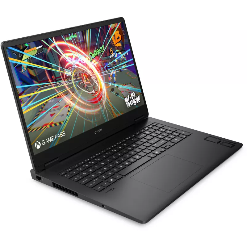 HP OMEN Gaming klēpjdators 17,3 QHD IPS Ryzen AI 9 365 32GB/1TB RTX 5060 240Hz nOS 17-db1495ng - tastatūras izkārtojums var būt vācu