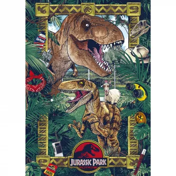 Puzle schmidt spiele Jurassic Park – The Age of Dinosaurs, 1000 gabali, 58579