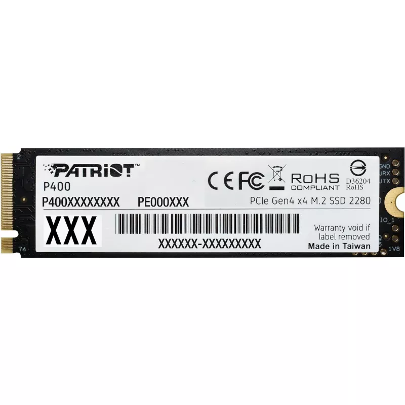 SSD disks Patriot 500GB M.2 PCIe Gen4 x4 NVMe 2.0 P400VP500GM28H