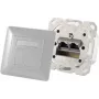 Rozete 2 x RJ-45 ShiverPeaks 74280-PW — Cat6a, 500 MHz, perlamutra balta, metāla korpuss