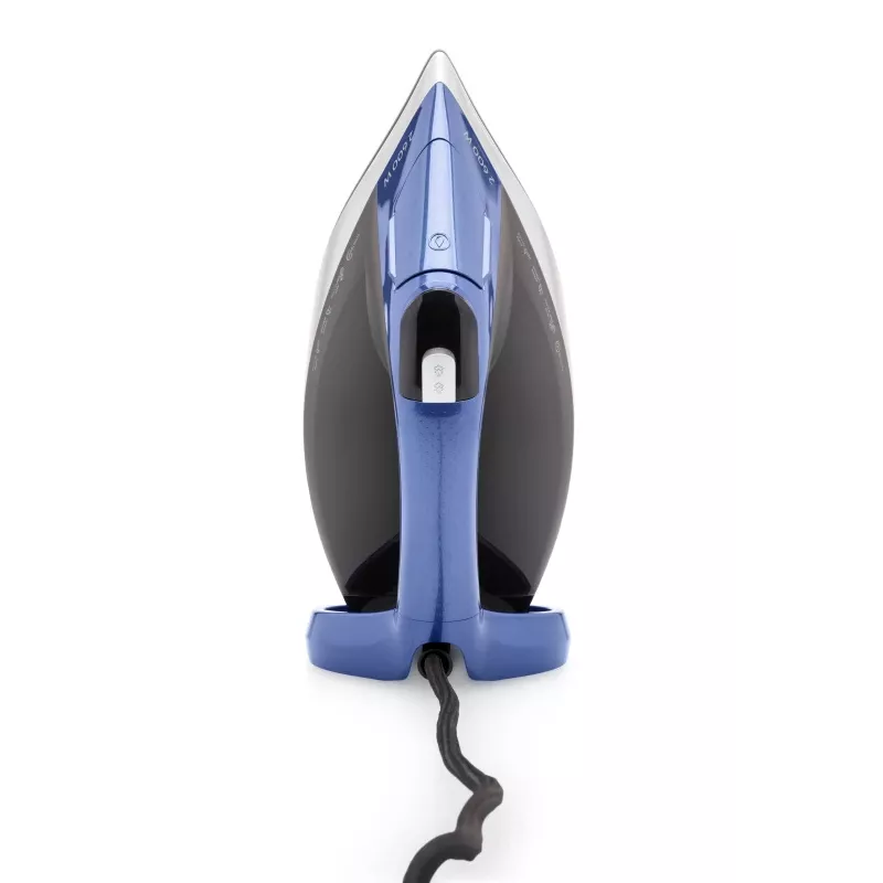 ETA tvaika gludeklis | ETA227690000 Chloe | Tvaika gludeklis | 2600 W | Ūdens tvertnes tilpums 350 ml | Nepārtraukts tvaiks 40 g/min | Sudrabs/Zils