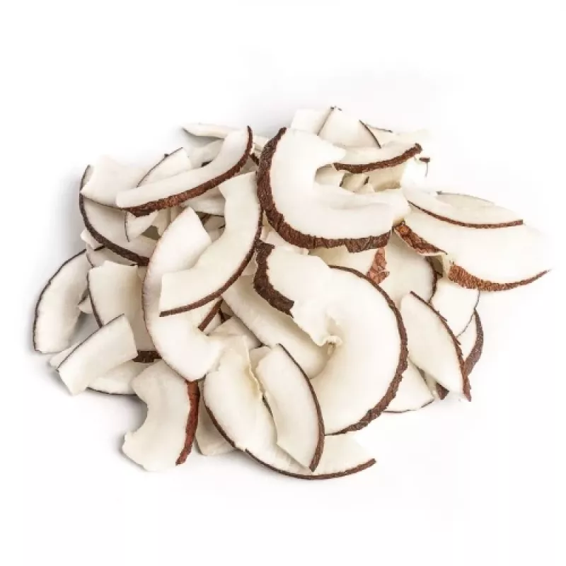 Žāvēts kokosrieksts Eco fresh foods 100 g – smalcināts žāvēts kokosrieksts, 100 g iepakojumā