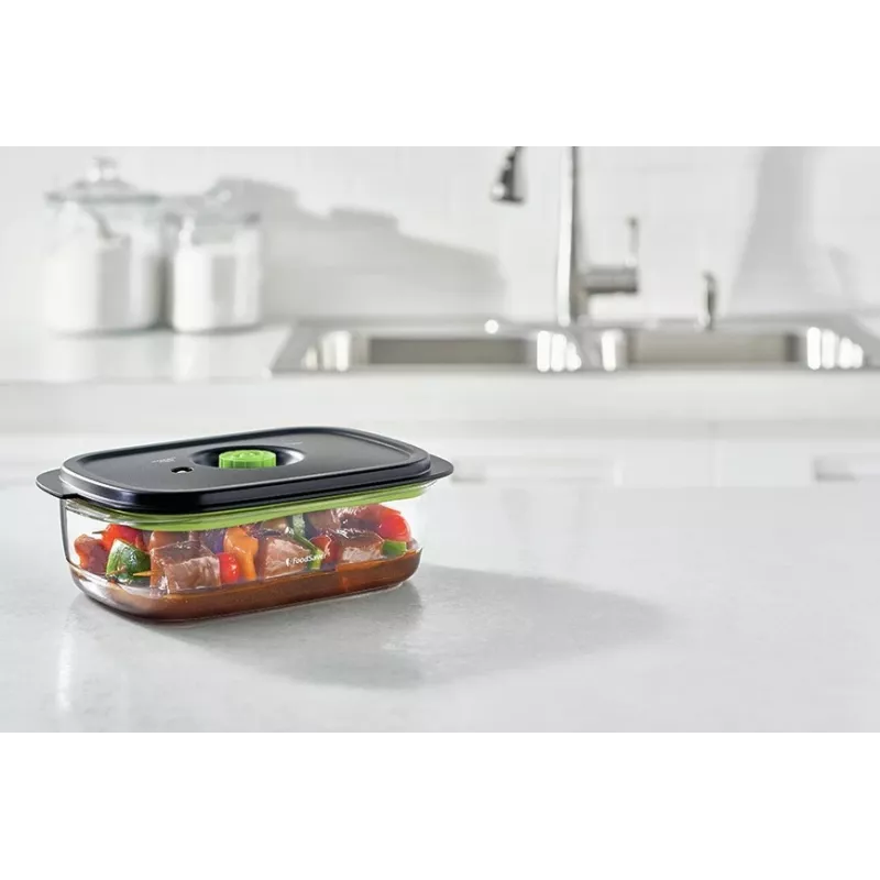FoodSaver FFC024X pārtikas uzglabāšanas trauks Taisnstūra kaste 2.3 L Caurspīdīgs 1 gab.