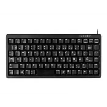 CHERRY Compact , Combo (USB + PS/2), DE tastatūra Office USB + PS/2 QWERTY Melns