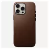 Mobilā telefona vāciņš Nomad NM01389385 iPhone 16 Pro Max, 17,5 cm (6,9 collas), brūns, alumīnijs/PC/mikrošķiedra/āda