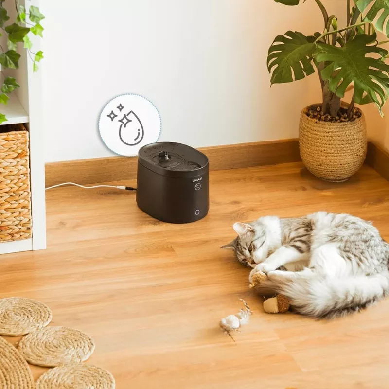 Mājdzīvnieku ūdens strūklaka CECOTEC Pumba 2500 Refresh Smart Pet Fountain, modelis 9563
