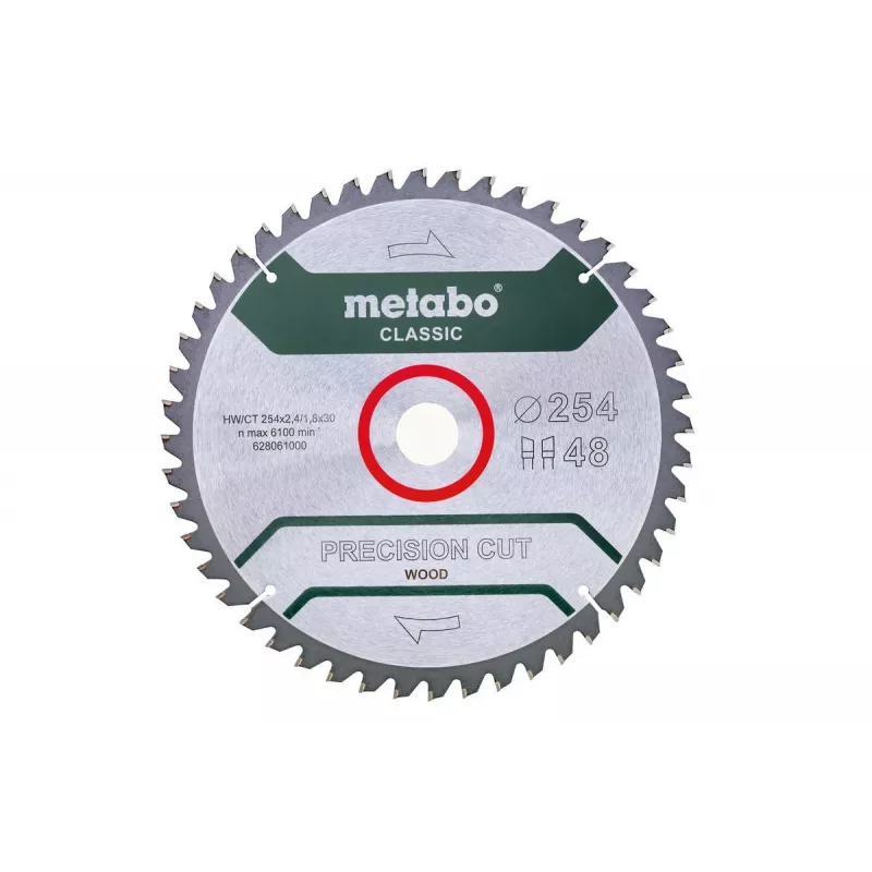 Metabo ripzāģa asmens 628061000 25,4 cm