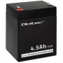 AGM akumulators Qoltec 53033 4,5 Ah 15 V 65,5 A motociklam