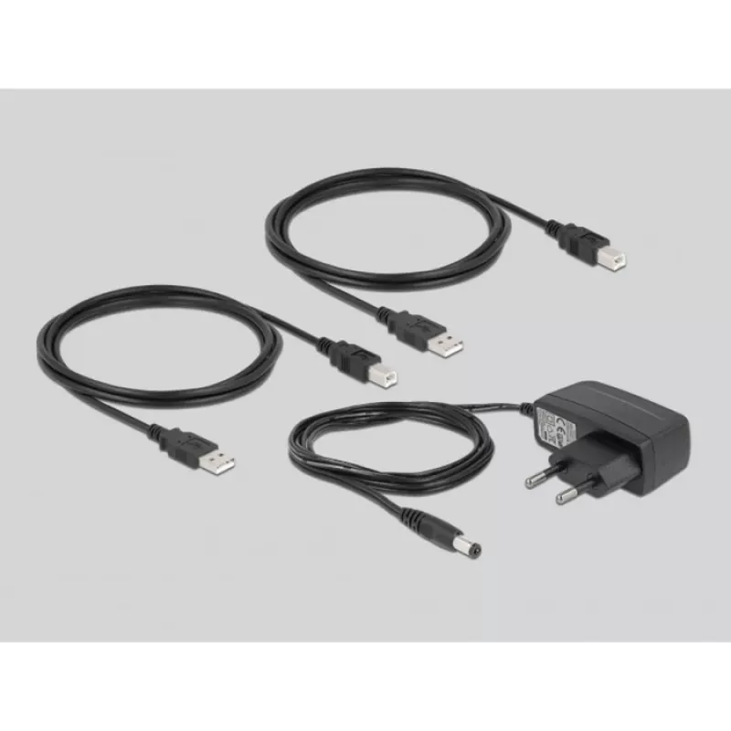 DeLOCK 11492 datora datu pārslēgs USB Type-A uz USB Type-B 0.48 Gbit/s